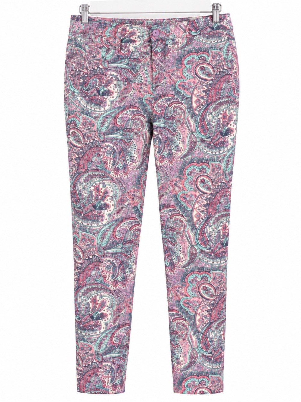 Talbots Women Paisley
Perfect Crop Pant
Stretch Cotton Twill
Straight Leg 8